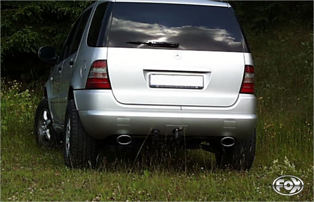 MERCEDES ML - FOX DUPLEX SPORTAUSPUFF – Bild 2