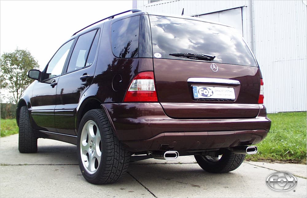 MERCEDES ML - FOX DUPLEX SPORTAUSPUFF – Fox
