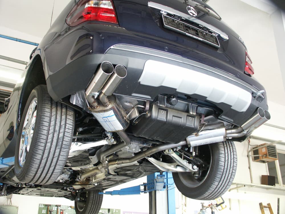 MERCEDES ML - FOX DUPLEX SPORTAUSPUFF – Bild 4