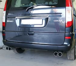 MERCEDES VIANO - FOX DUPLEX SPORTAUSPUFF – Fox