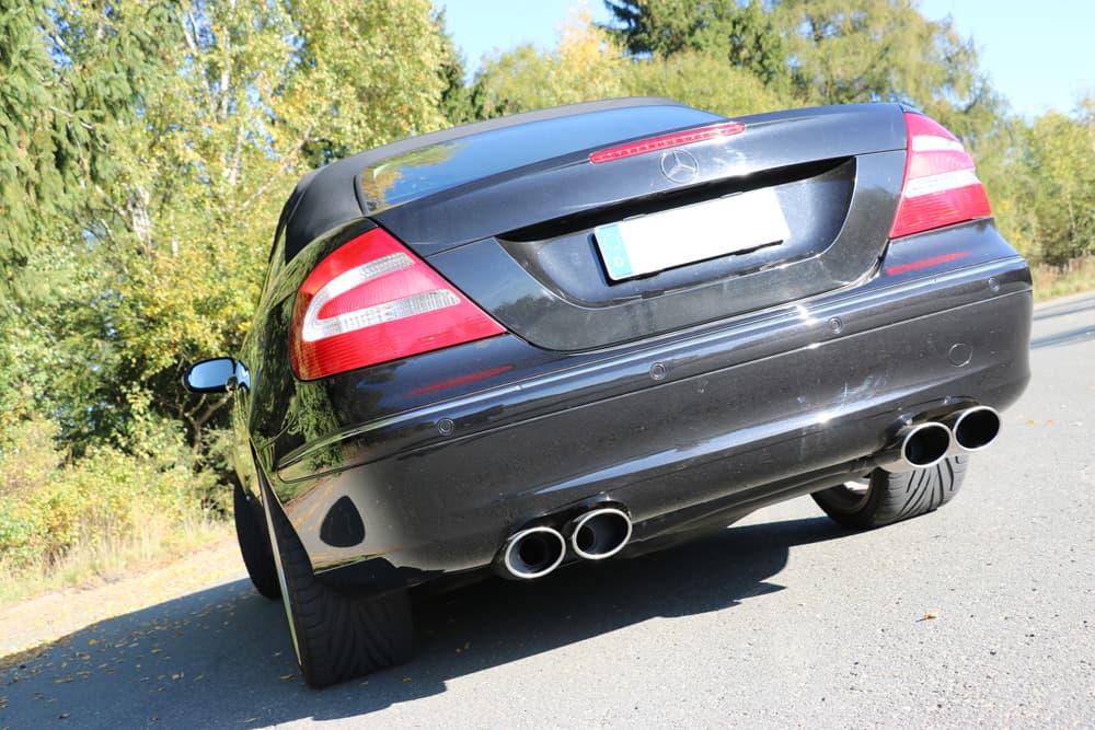 MERCEDES CLK - FOX DUPLEX SPORTAUSPUFF – Bild 2