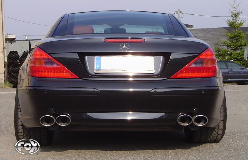 MERCEDES SL - FOX DUPLEX SPORTAUSPUFF – Bild 2