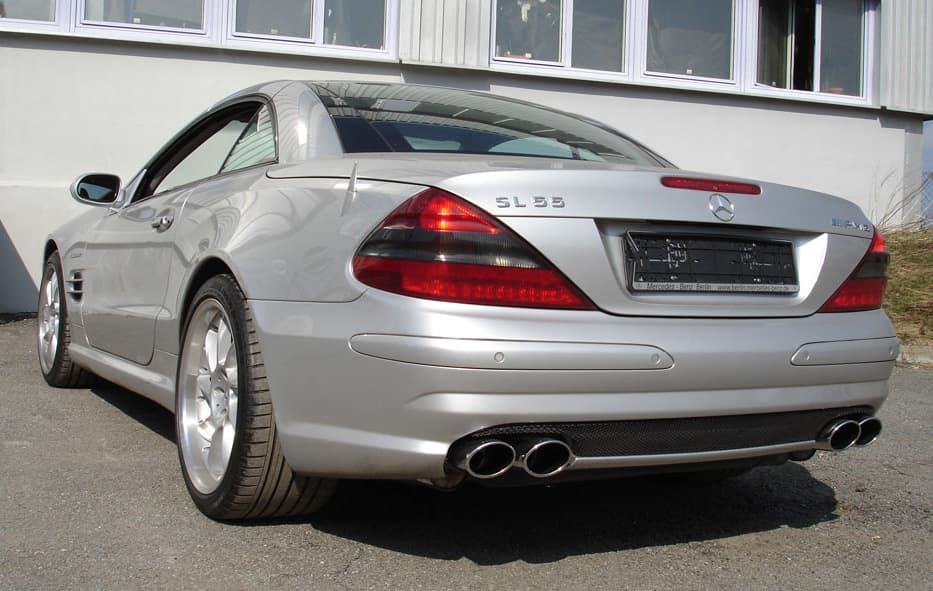 MERCEDES SL 55 AMG - FOX DUPLEX SPORTAUSPUFF – Bild 4