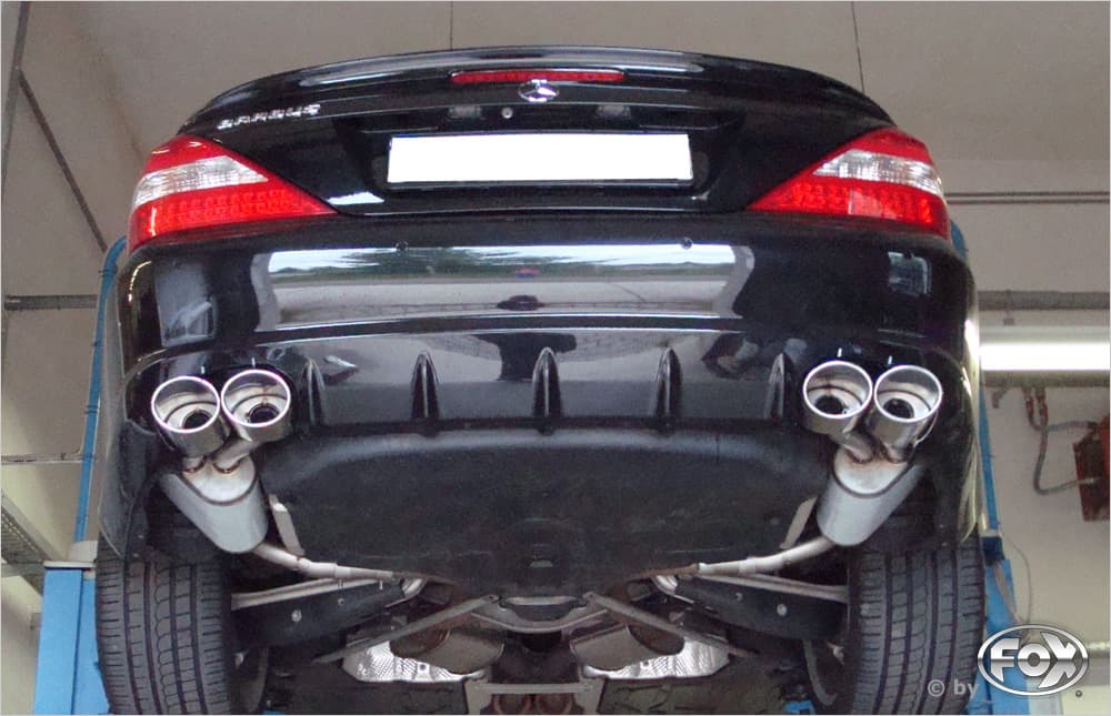 MERCEDES SL - FOX DUPLEX SPORTAUSPUFF – Bild 2