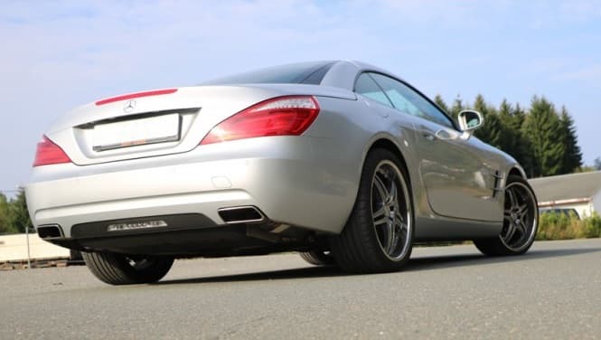 MERCEDES SL - FOX DUPLEX SPORTAUSPUFF – Bild 4