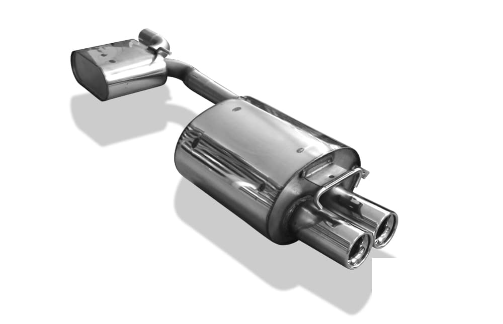 MERCEDES SLK - FOX HALBAUSPUFFANLAGE AB KATALYSATOR – Fox