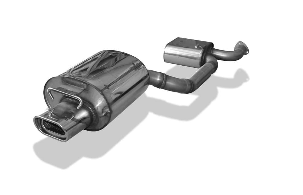 MERCEDES SLK - FOX HALBAUSPUFFANLAGE AB KATALYSATOR – Fox
