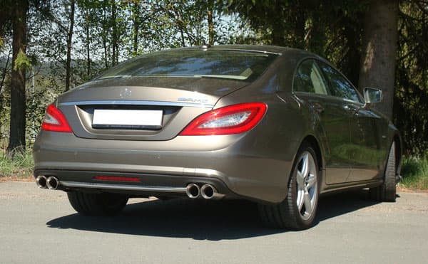 MERCEDES CLS - FOX DUPLEX SPORTAUSPUFF – Bild 2