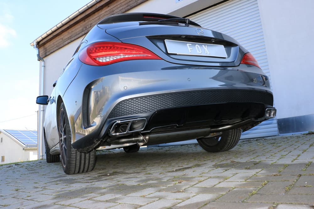 MERCEDES CLA 180 - FOX DUPLEX SPORTAUSPUFF – Bild 3