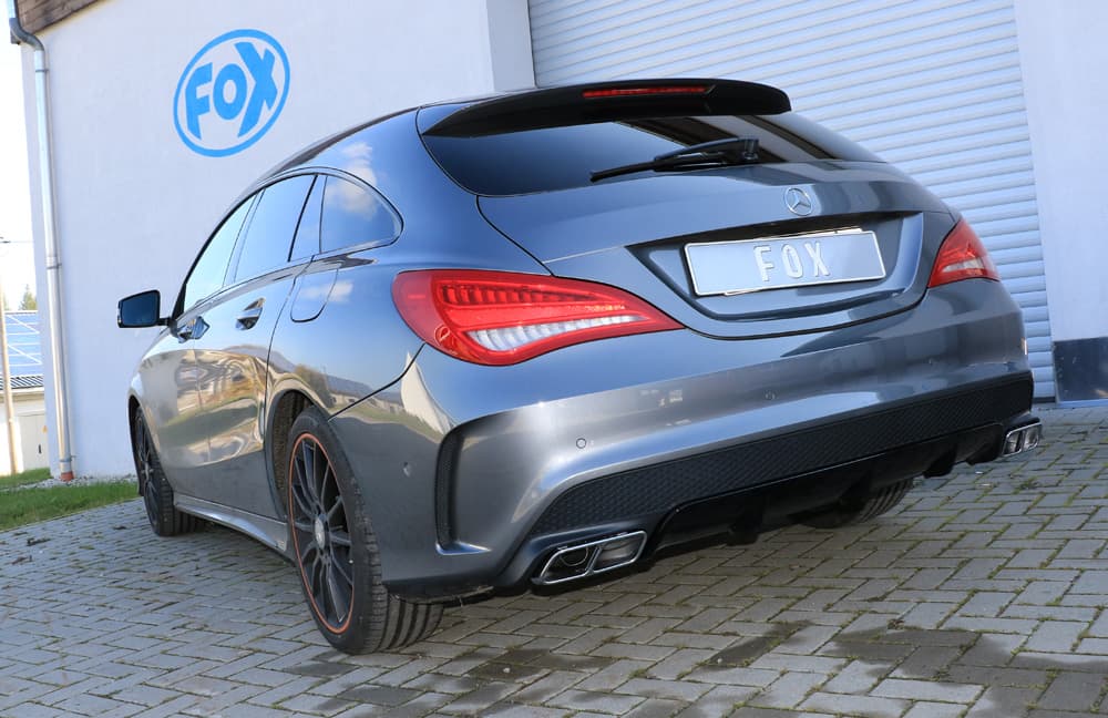 MERCEDES CLA 180 - FOX DUPLEX SPORTAUSPUFF – Bild 2