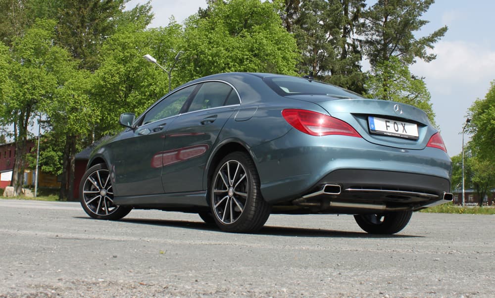 MERCEDES CLA 180 - FOX DUPLEX SPORTAUSPUFF – Bild 2