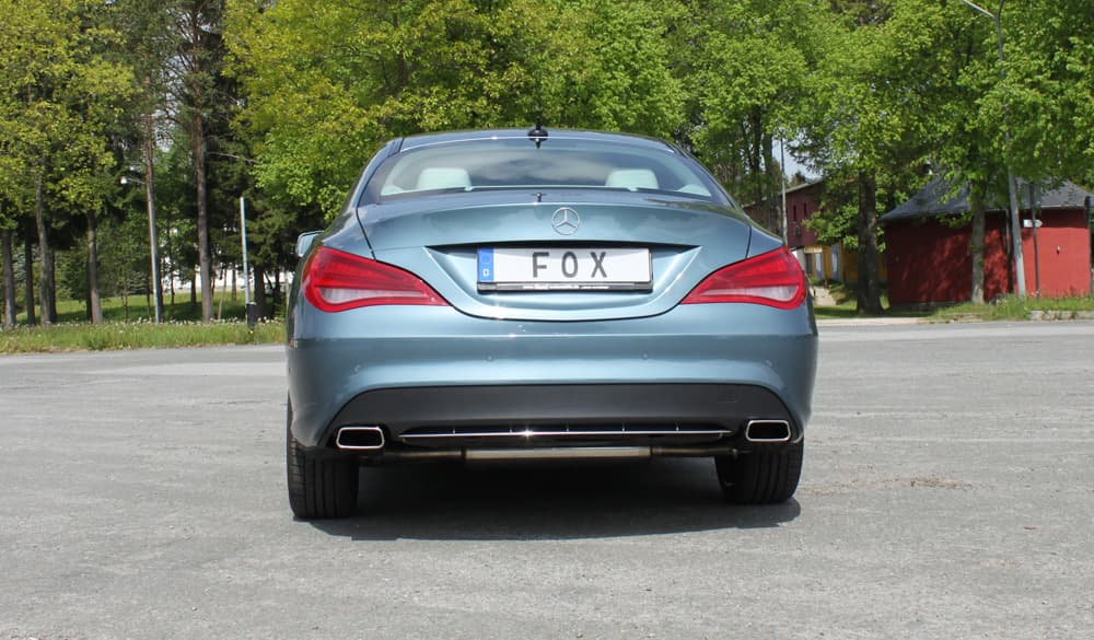 MERCEDES CLA 180 - FOX DUPLEX SPORTAUSPUFF – Bild 4