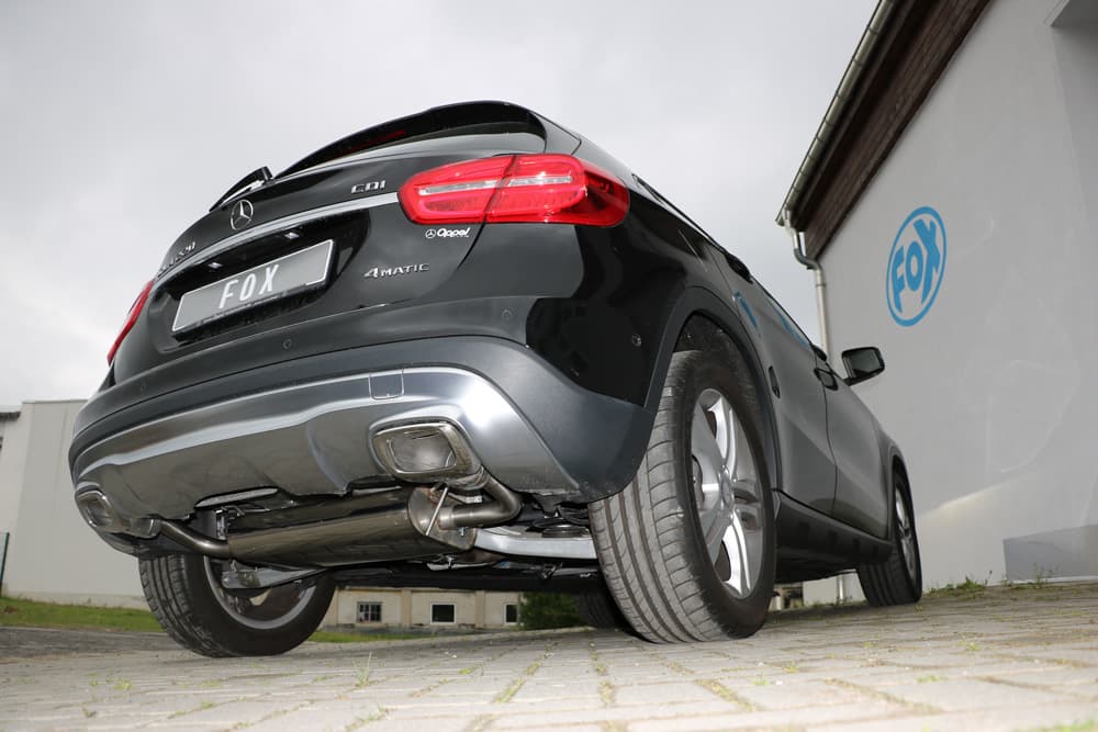 MERCEDES GLA - FOX DUPLEX SPORTAUSPUFF – Bild 2