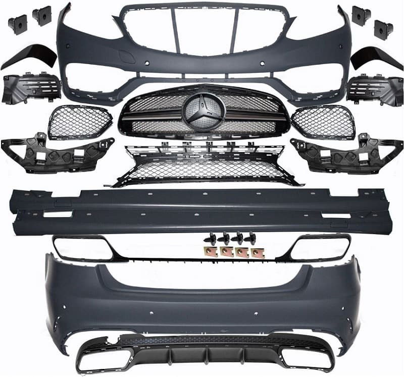 MERCEDES E-KLASSE FACELIFT - FULL BODYKIT (PDC)