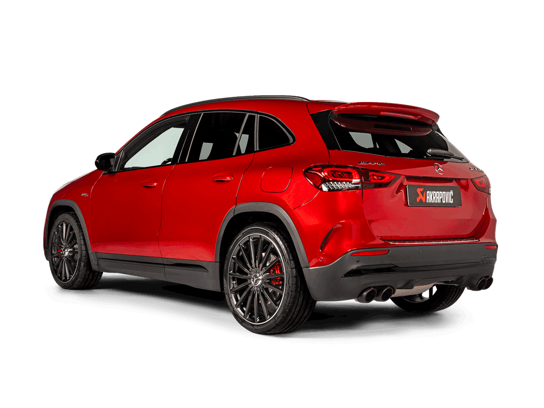 MERCEDES GLA 45 AMG - AKRAPOVIC DUPLEX SPORTAUSPUFF ANLAGE AB OPF S-ME/T/1H – Bild 2
