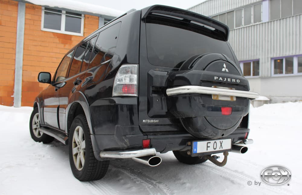 MITSUBISHI PAJERO - FOX HALBAUSPUFFANLAGE AB KATALYSATOR