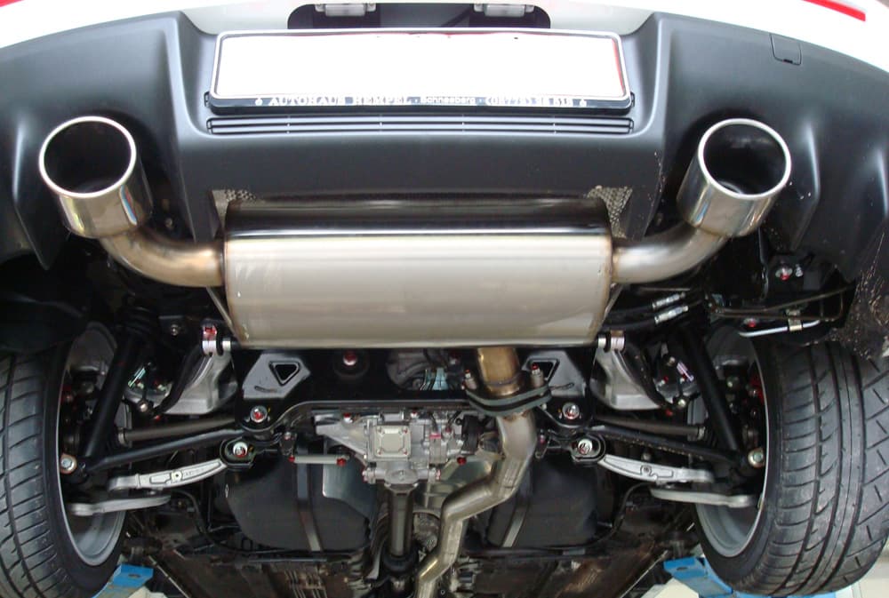 MITSUBISHI LANCER EVO 10 - FOX DUPLEX SPORT AUSPUFF – Bild 3
