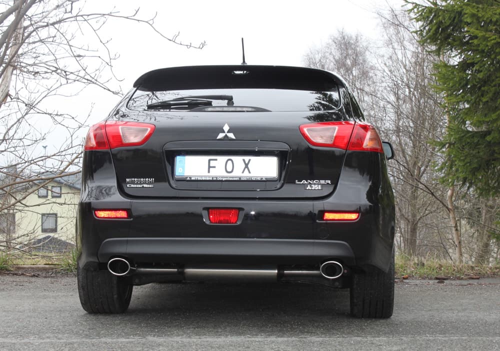 MITSUBISHI LANCER SPORTBACK - FOX DUPLEX SPORTAUSPUFF – Bild 4