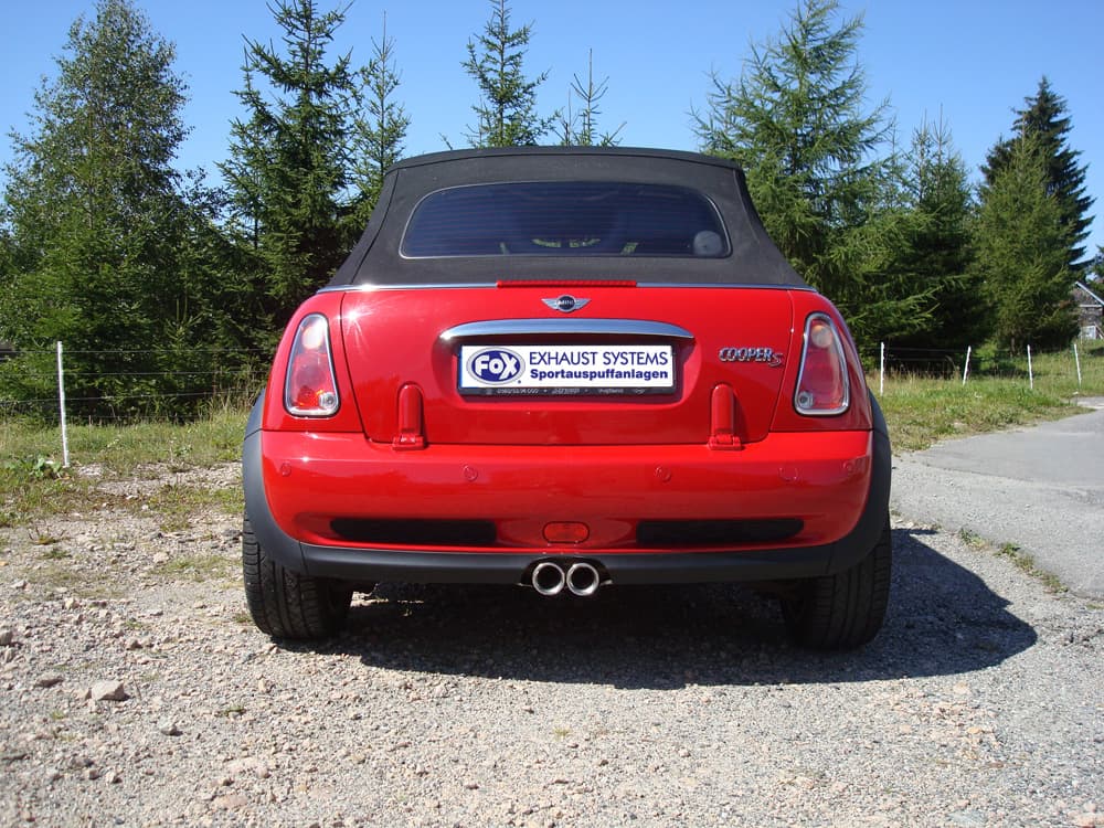 MINI COOPER S CABRIO - SPORTAUSPUFF MITTIG – Bild 2