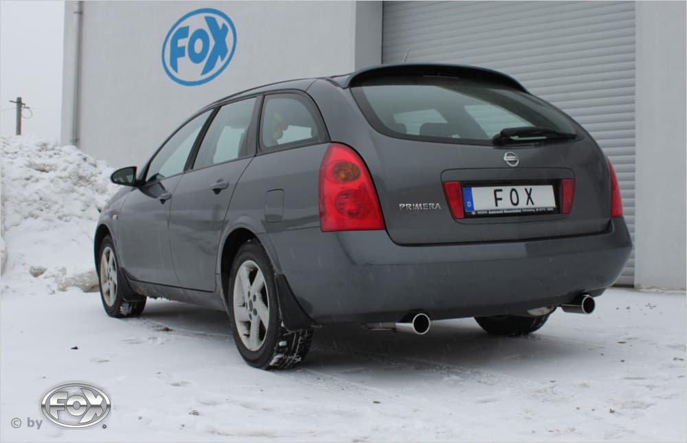 NISSAN PRIMERA P12 TRAVELLER - FOX DUPLEX SPORTAUSPUFF