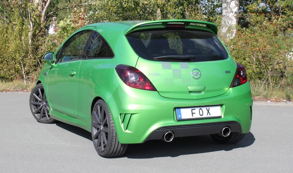 OPEL CORSA D OPC NRE - FOX DUPLEX SPORTAUSPUFF – Bild 4