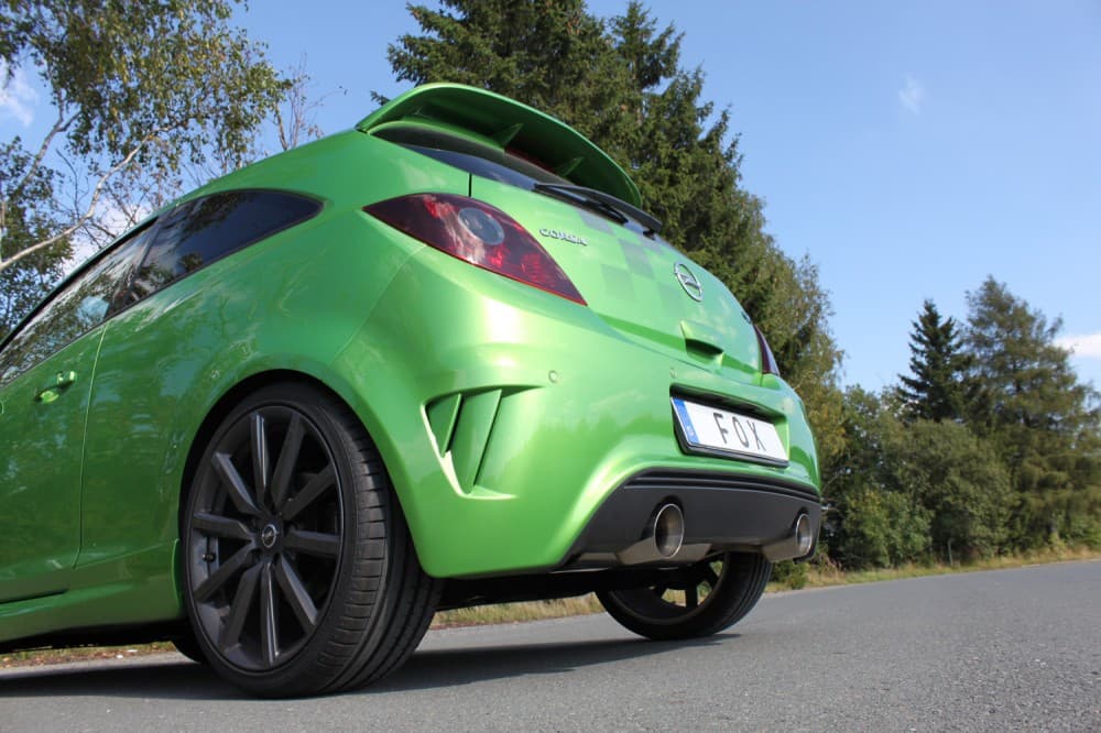 OPEL CORSA D OPC NRE - FOX DUPLEX SPORTAUSPUFF – Bild 2
