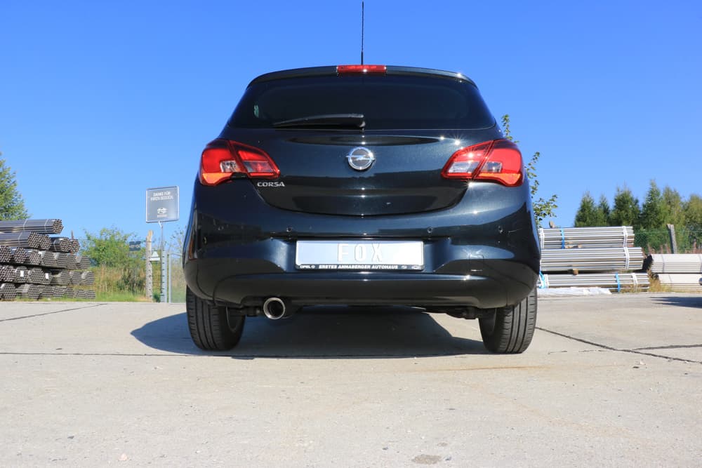 OPEL CORSA E - FOX SPORTAUSPUFF – Bild 3