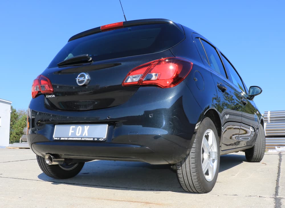 OPEL CORSA E - FOX SPORTAUSPUFF – Bild 2