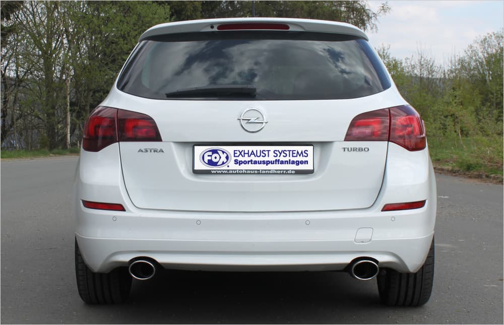 OPEL ASTRA J SPORTSTOURER - FOX DUPLEX SPORTAUSPUFF – Fox