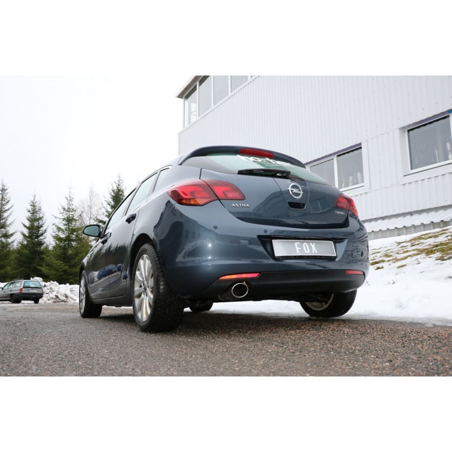 OPEL ASTRA J FLIESSHECK - FOX SPORTAUSPUFF
