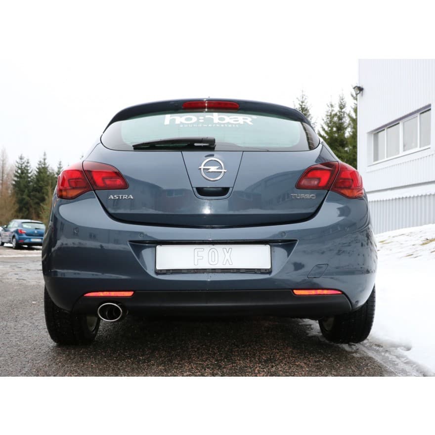 OPEL ASTRA J FLIESSHECK - FOX SPORTAUSPUFF – Bild 2