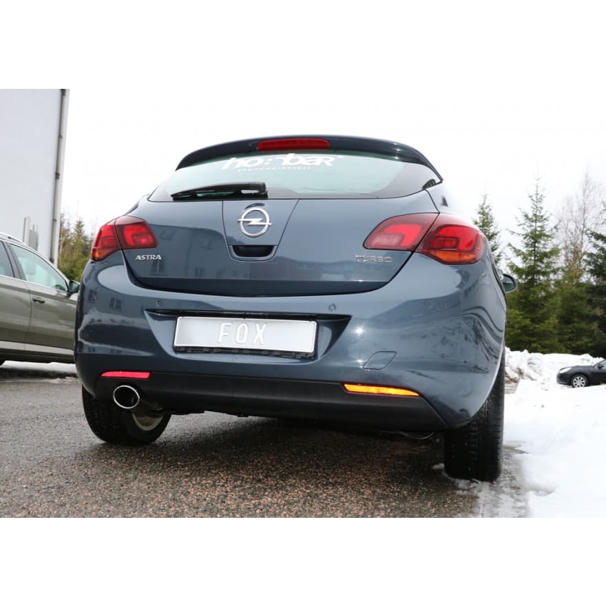 OPEL ASTRA J FLIESSHECK - FOX SPORTAUSPUFF – Bild 3