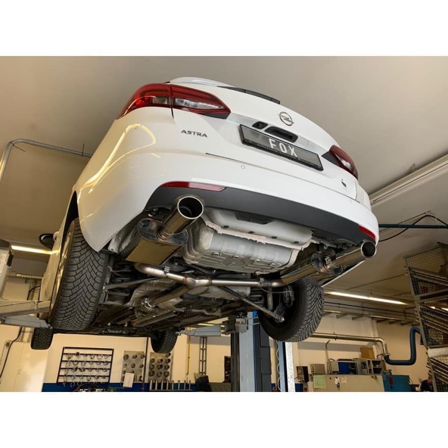 OPEL ASTRA K SPORTS TOURER - FOX DUPLEX SPORT AUSPUFF – Bild 3