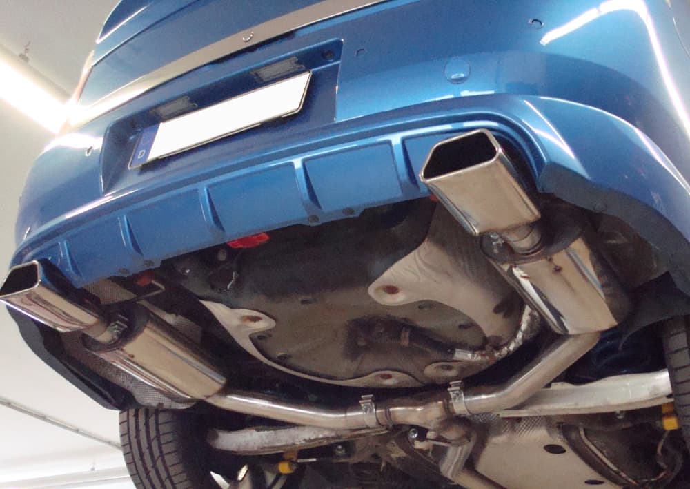 OPEL VECTRA C OPC - DUPLEX SPORT AUSPUFF – Bild 3