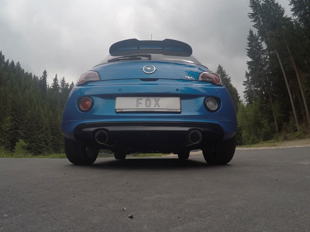 OPEL ADAM S - FOX DUPLEX SPORTAUSPUFF – Fox