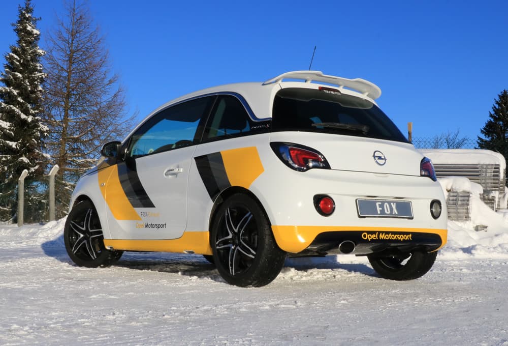 OPEL ADAM S - FOX SPORTAUSPUFF – Fox