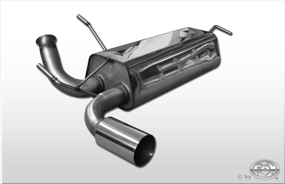 PEUGEOT 206 RC - FOX SPORTAUSPUFF QUER – Fox
