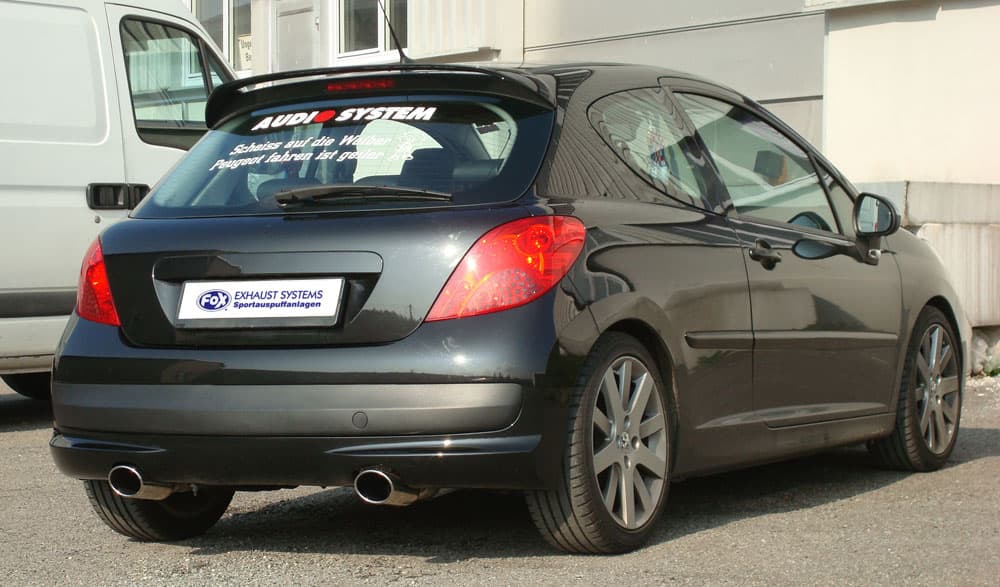 PEUGEOT 207 - FOX DUPLEX SPORTAUSPUFF – Fox