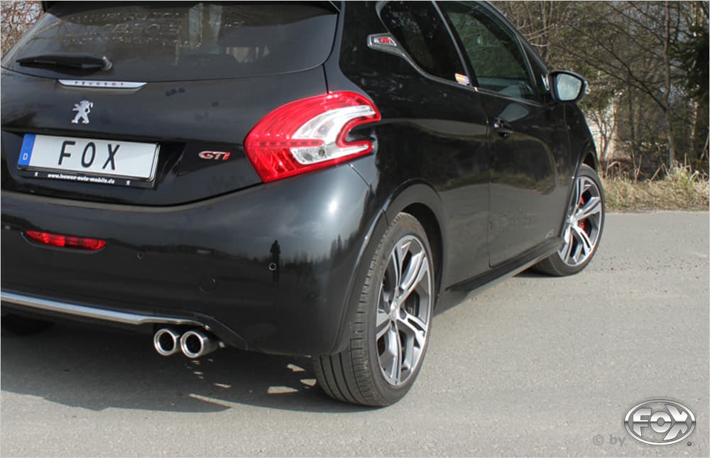 PEUGEOT 208 GTI - FOX SPORTAUSPUFF – Bild 4
