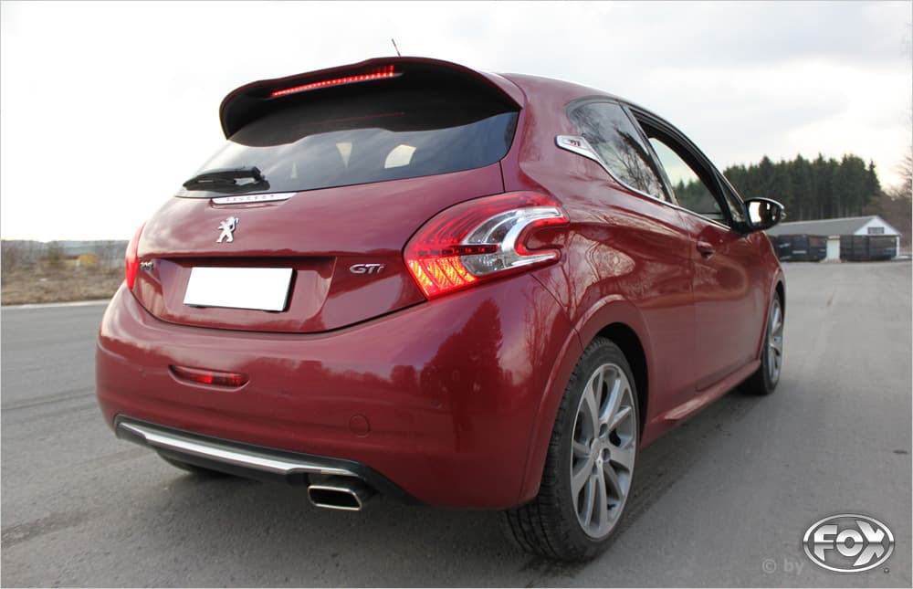 PEUGEOT 208 GTI - FOX SPORTAUSPUFF – Bild 2