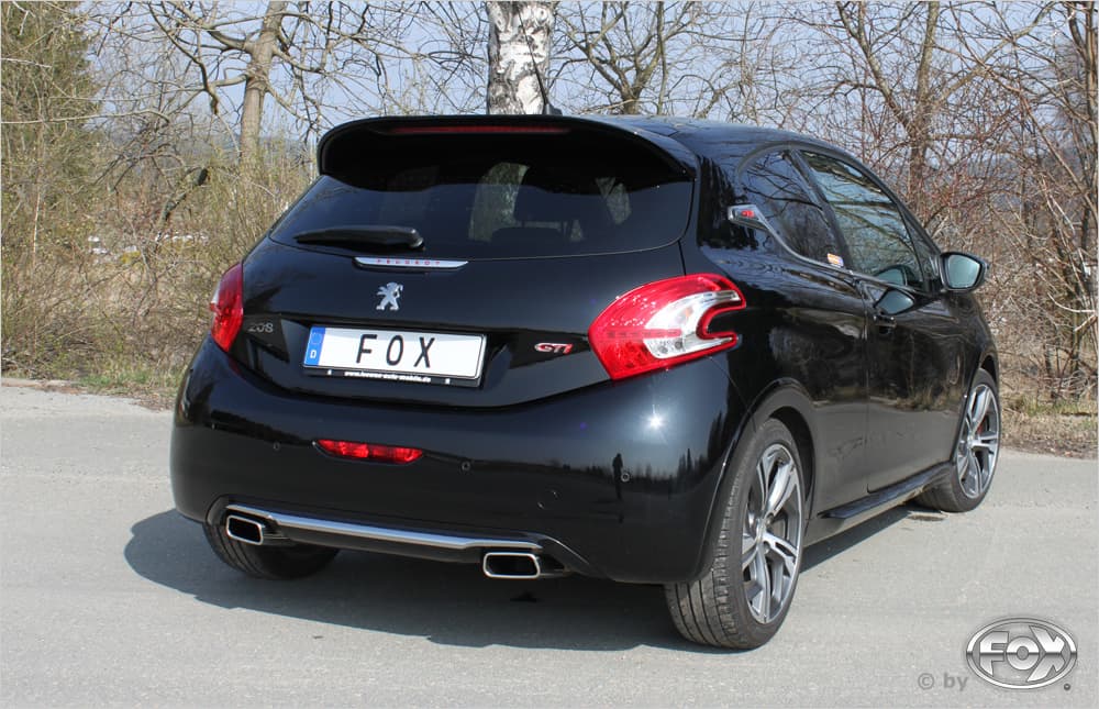 PEUGEOT 208 GTI - FOX DUPLEX SPORTAUSPUFF – Bild 2