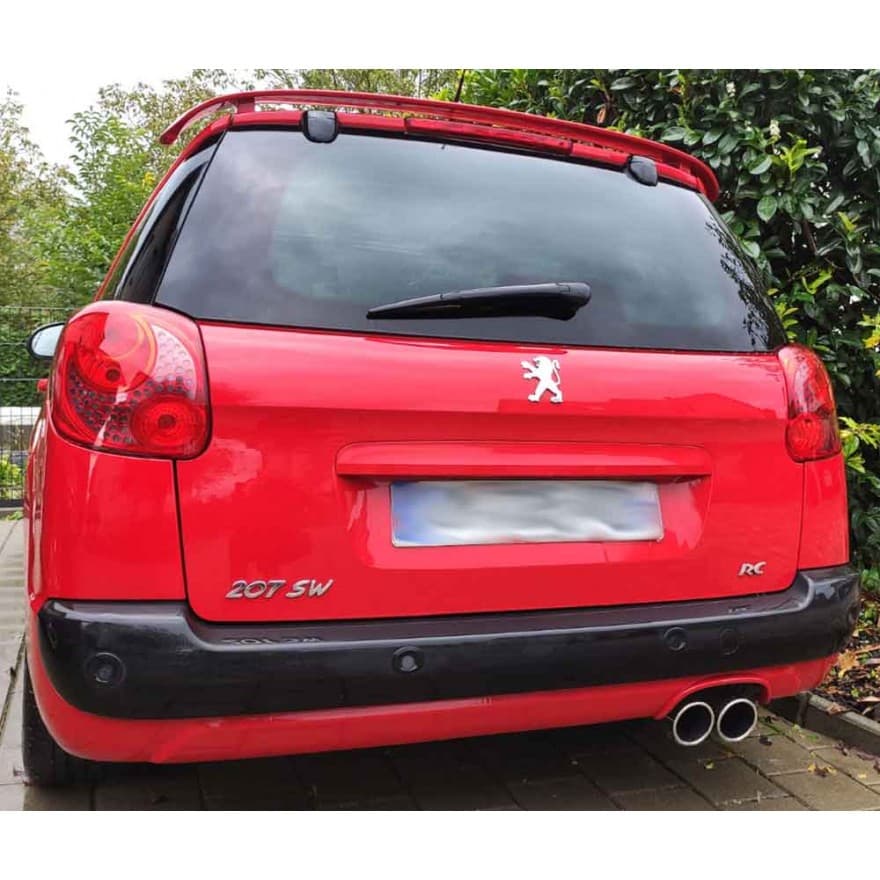 PEUGEOT 207 SW RC - FOX SPORTAUSPUFF – Bild 3