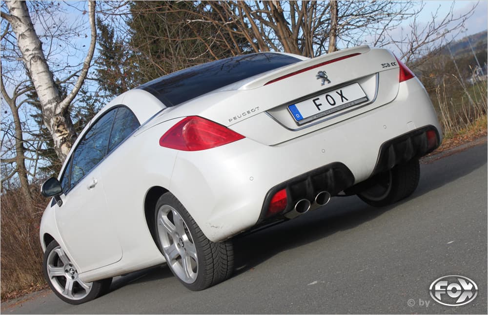 PEUGEOT 308 CC - FOX SPORTAUSPUFF – Fox