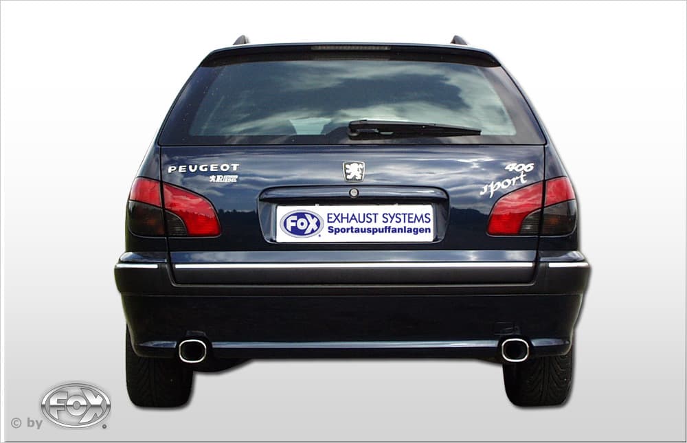 PEUGEOT 406 BREAK - FOX DUPLEX SPORTAUSPUFF – Fox