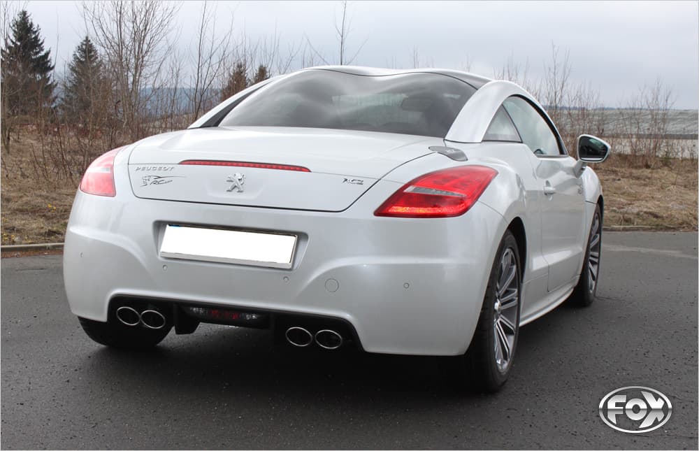 PEUGEOT RCZ - FOX DUPLEX SPORTAUSPUFF – Bild 2