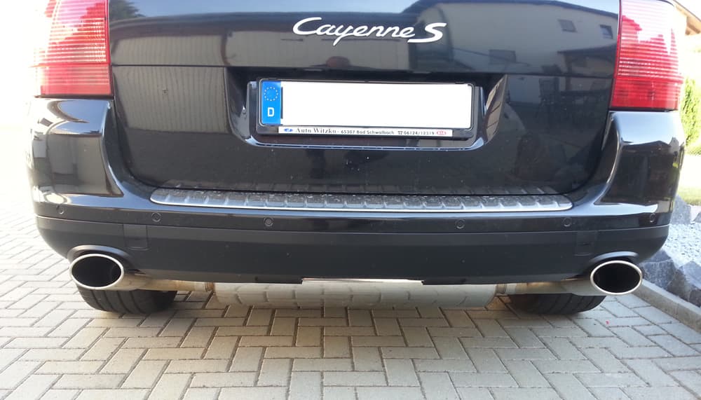 PORSCHE CAYENNE 1 - FOX DUPLEX SPORT AUSPUFF – Bild 2