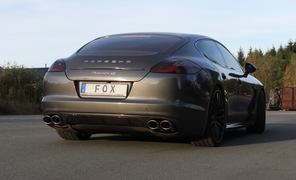 PORSCHE PANAMERA - FOX DUPLEX SPORTAUSPUFF – Bild 2