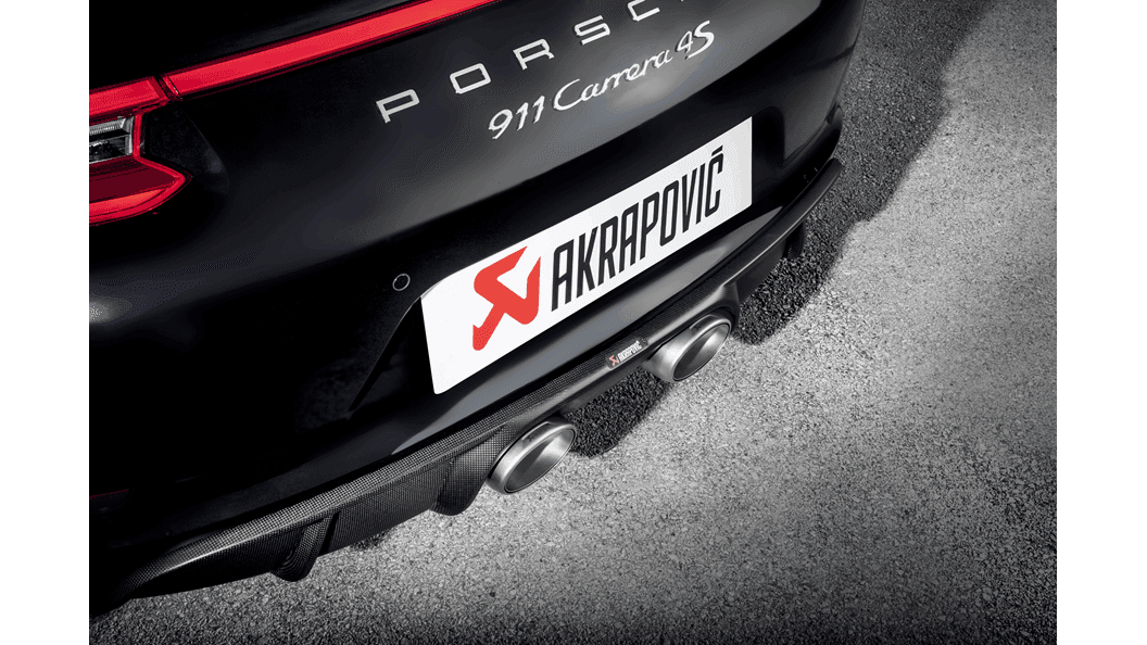 PORSCHE 911 CABRIO - AKRAPOVIC SPORT AUSPUFFANLAGE – Bild 5