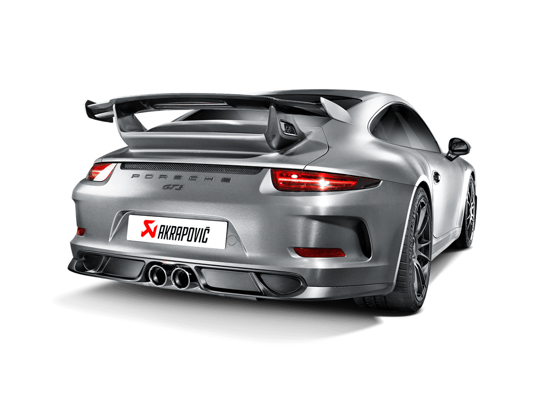 PORSCHE 911 GT3 - AKRAPOVIC SLIP ON LINE SPORTAUSPUFF MTP-PO997GT3H/1 – Bild 3