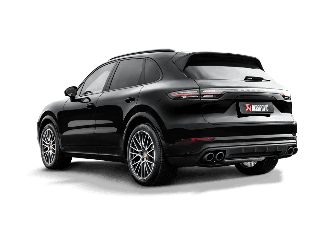 PORSCHE CAYENNE - AKRAPOVIC DUPLEX SPORTAUSPUFFANLAGE S-PO/TI/11H – Bild 3